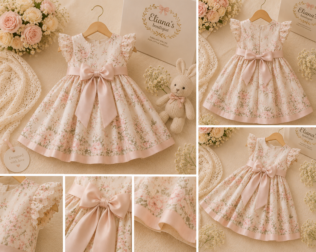 Vestido Floral Grace para niña